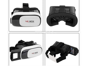 3D virtual reality headset with lens adjustment