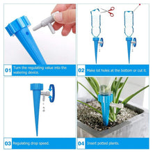Adjustable Plant Watering Spikes – Slow Release Dripper Valve