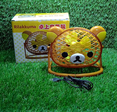 Teddy Bear Portable Fan for Home, Office & Car (USB, Adjustable)